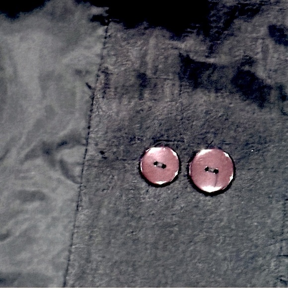 🧥🖤 BREM RAINWEAR Vintage Black Maxi Trench Coat | 3X‎ Belted Double-Breasted - Picture 6 of 6